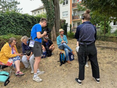 Filmteam Ben und Lavinia