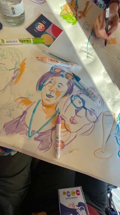 Drink&Draw im Extrablatt