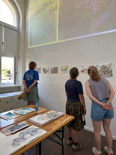 Pop-up Ausstellung im Atelierhaus Darmstadt