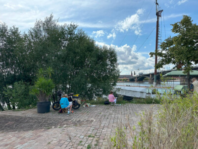 Urban Sketchers Rheinmain Treffen in Mainz Kastel