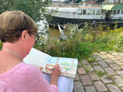Urban Sketchers zeichnen