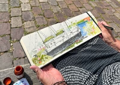 Urban Sketchers zeichnen