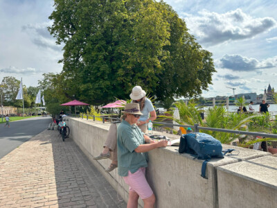 Urban Sketchers zeichnen