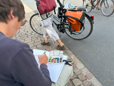 Urban Sketchers zeichnen